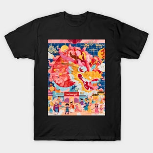 Dragon Festival: Lunar Celebration, Festive Art, and Asian Traditions T-Shirt